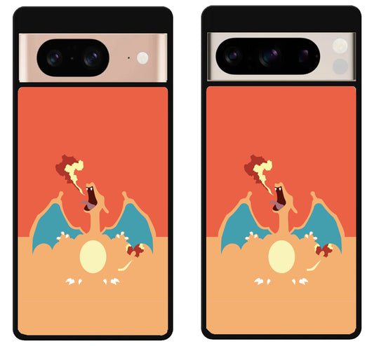 Charizard Pokemon Stylish Google Pixel 8 | 8 Pro Case