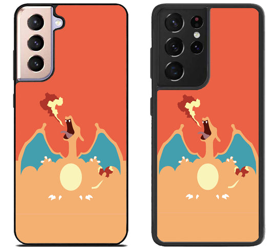 Charizard Pokemon Stylish Samsung Galaxy S21 | S21 FE | S21+ | S21 Ultra Case
