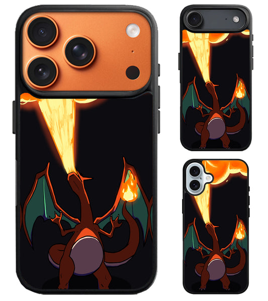 Charizard Pokemon iPhone Air | iPhone 17 | 17 Pro | 17 Pro Max Case