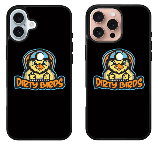 Charleston Dirty Birds Logo iPhone 16 | 16 Plus | 16 Pro | 16 Pro Max Case