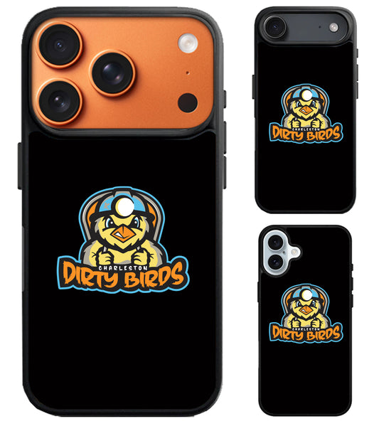 Charleston Dirty Birds Logo iPhone Air | iPhone 17 | 17 Pro | 17 Pro Max Case