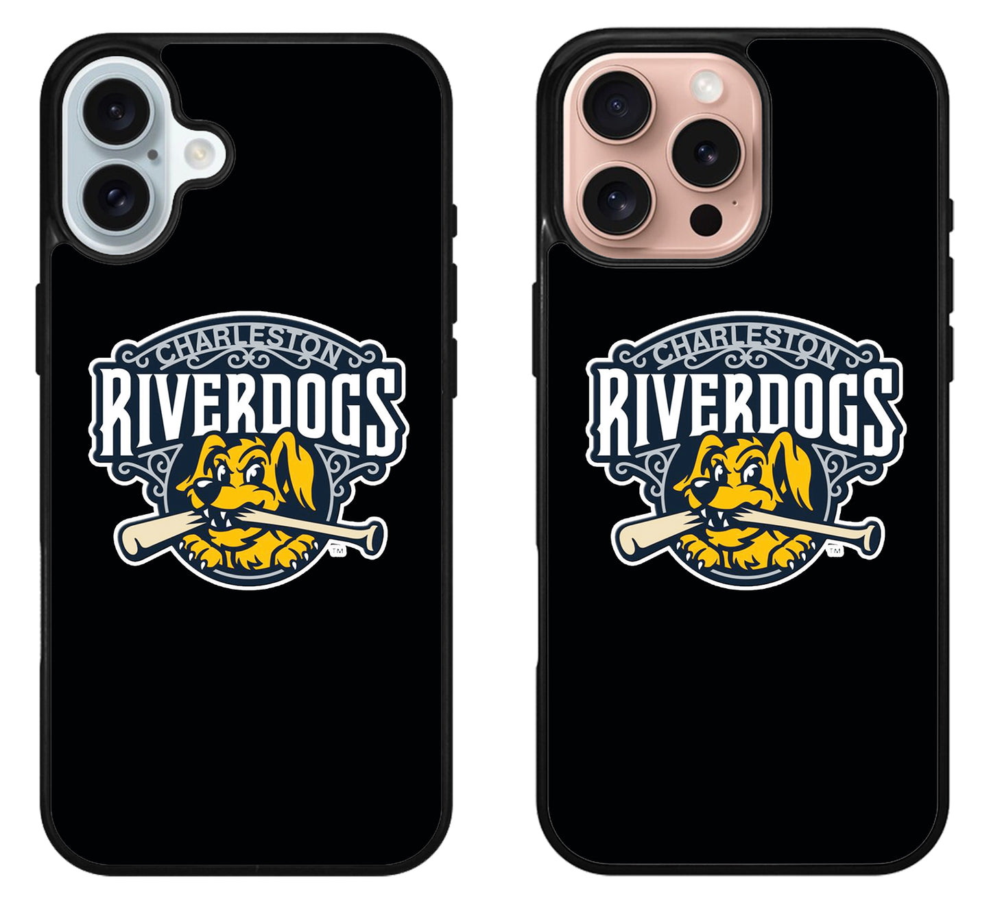 Charleston RiverDogs Logo iPhone 16 | 16 Plus | 16 Pro | 16 Pro Max Case