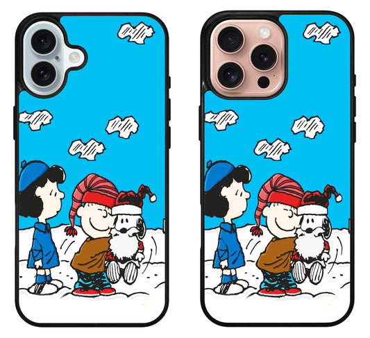 Charlie Brown And Snoopy iPhone 16 | 16 Plus | 16 Pro | 16 Pro Max Case