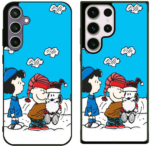 Charlie Brown And Snoopy Samsung Galaxy S25 | S25+ | S25 Ultra Case
