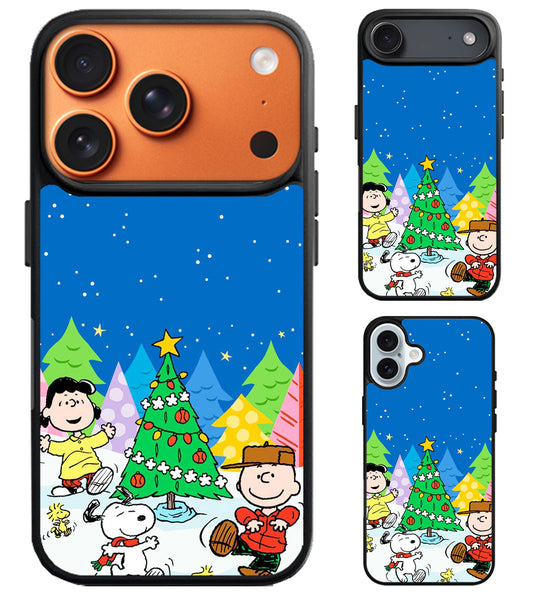 Charlie Brown Snoopy Christmas iPhone Air | iPhone 17 | 17 Pro | 17 Pro Max Case