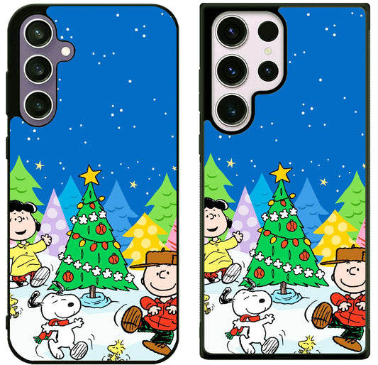 Charlie Brown Snoopy Christmas Samsung Galaxy S25 | S25+ | S25 Ultra Case