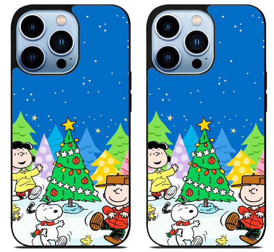 Charlie Brown Snoopy Christmas iPhone 15 Pro | iPhone 15 Pro Max Case