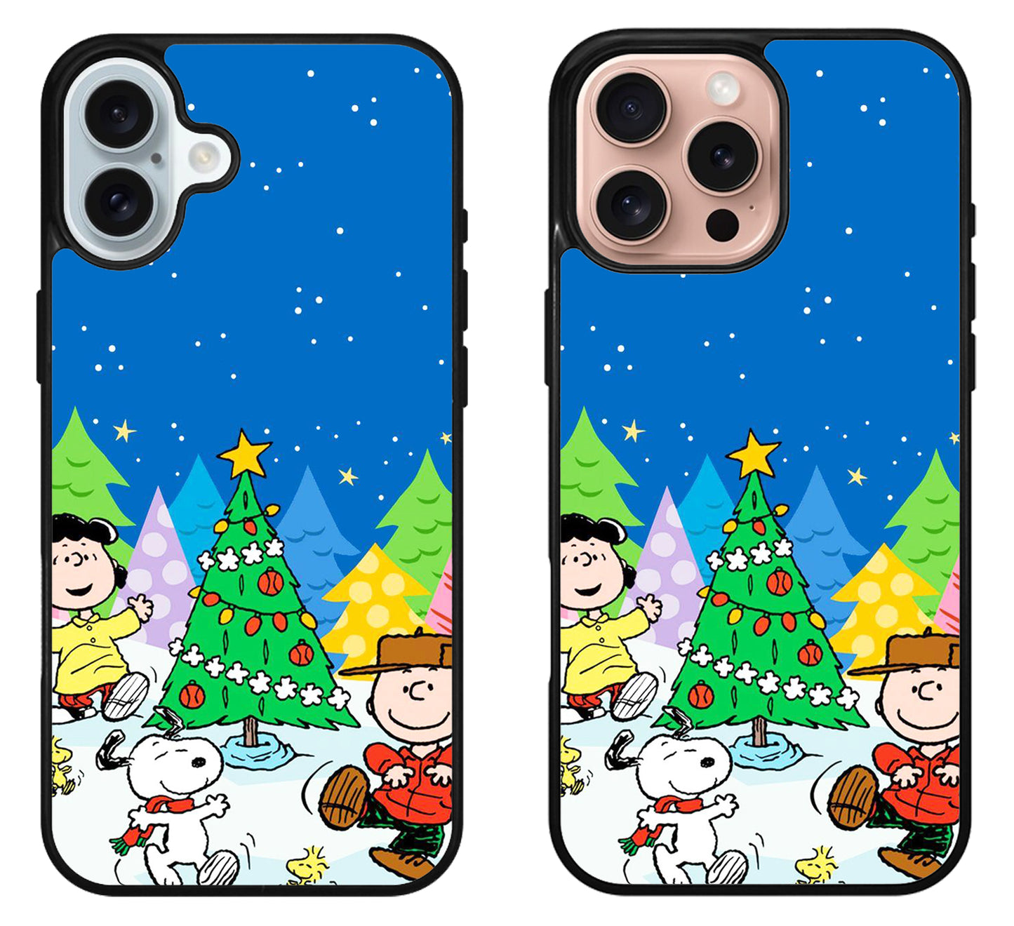 Charlie Brown Snoopy Christmas iPhone 16 | 16 Plus | 16 Pro | 16 Pro Max Case