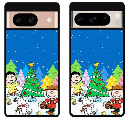 Charlie Brown Snoopy Christmas Google Pixel 8 | 8 Pro Case