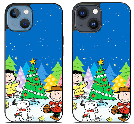 Charlie Brown Snoopy Christmas iPhone 15 | iPhone 15 Plus Case