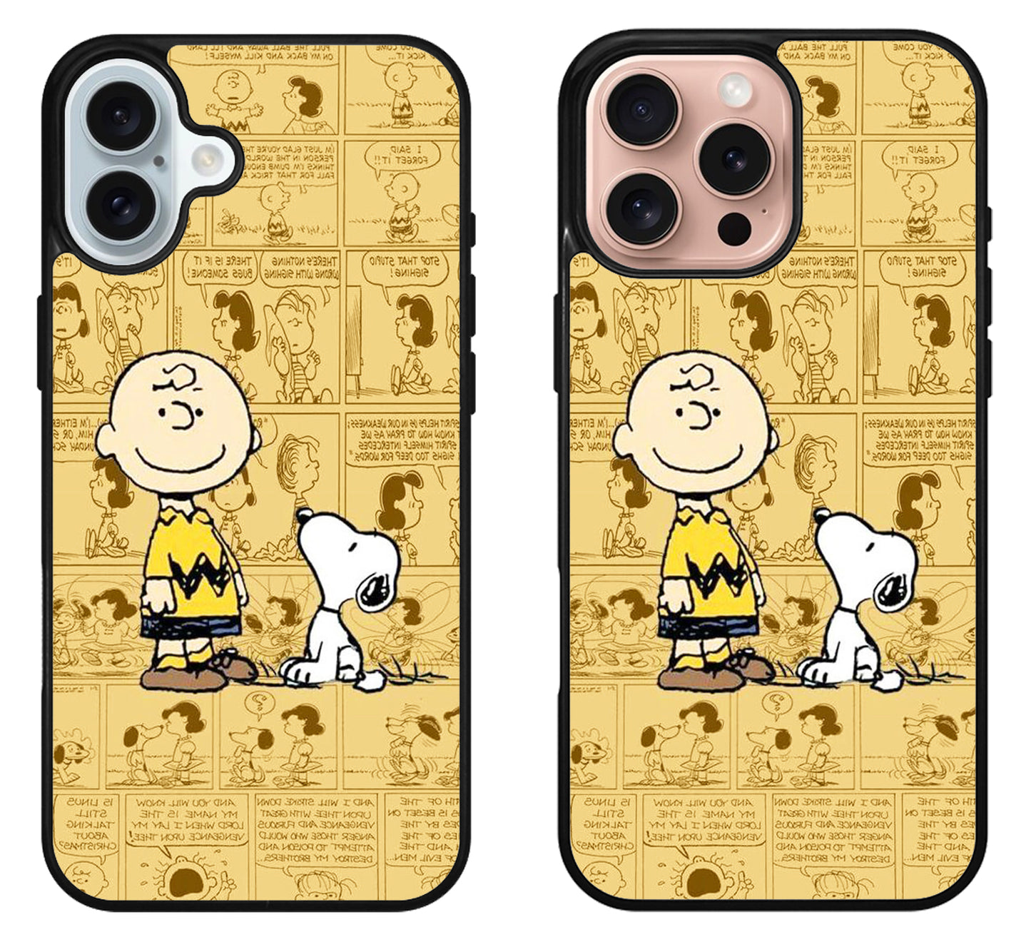 Charlie Brown Snoopy Comics iPhone 16 | 16 Plus | 16 Pro | 16 Pro Max Case