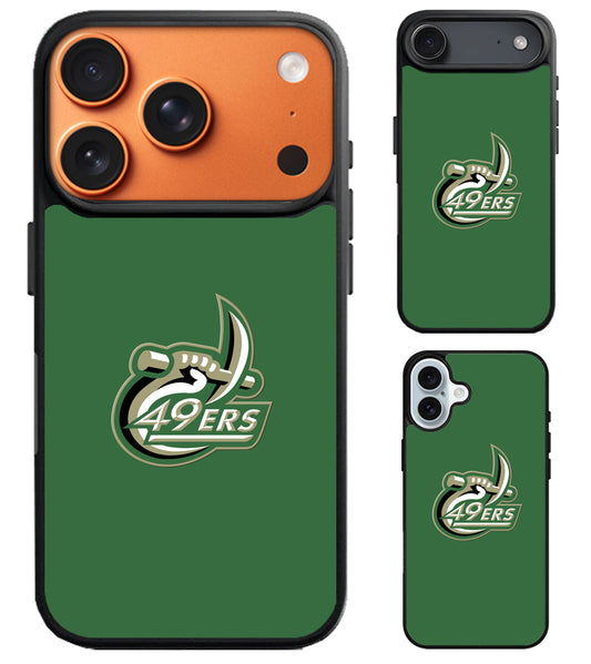 Charlotte 49ers Cover iPhone Air | iPhone 17 | 17 Pro | 17 Pro Max Case
