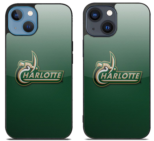 Charlotte 49ers Logo iPhone 15 | iPhone 15 Plus Case