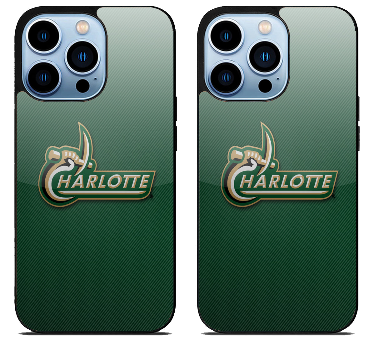 Charlotte 49ers Logo iPhone 15 Pro | iPhone 15 Pro Max Case