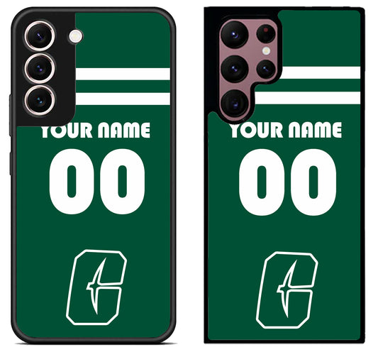 Custom Personalized Charlotte 49ers Samsung Galaxy S22 | S22+ | S22 Ultra Case