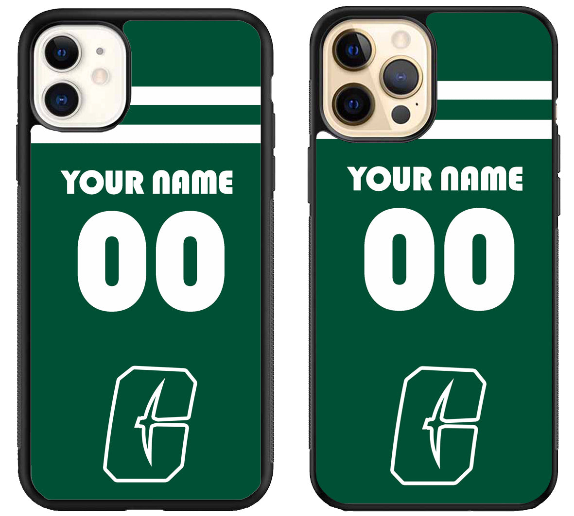 Custom Personalized Charlotte 49ers iPhone 12 | 12 Mini | 12 Pro | 12 Pro Max Case