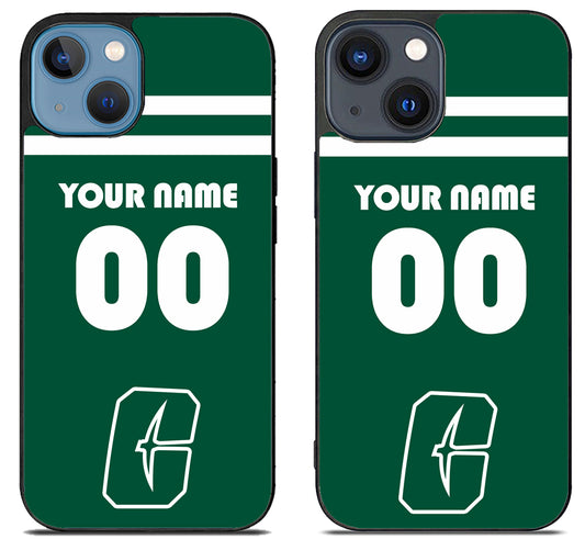 Custom Personalized Charlotte 49ers iPhone 15 | iPhone 15 Plus Case
