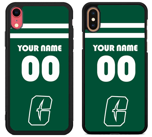 Custom Personalized Charlotte 49ers iPhone X | Xs | Xr | Xs Max Case
