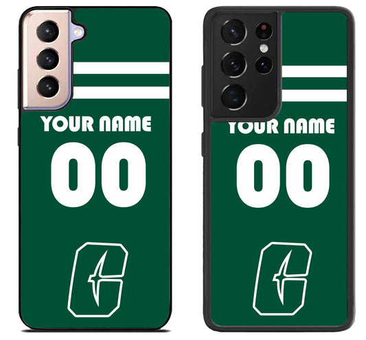 Custom Personalized Charlotte 49ers Samsung Galaxy S21 | S21 FE | S21+ | S21 Ultra Case