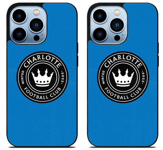 Charlotte FC Blue iPhone 15 Pro | iPhone 15 Pro Max Case