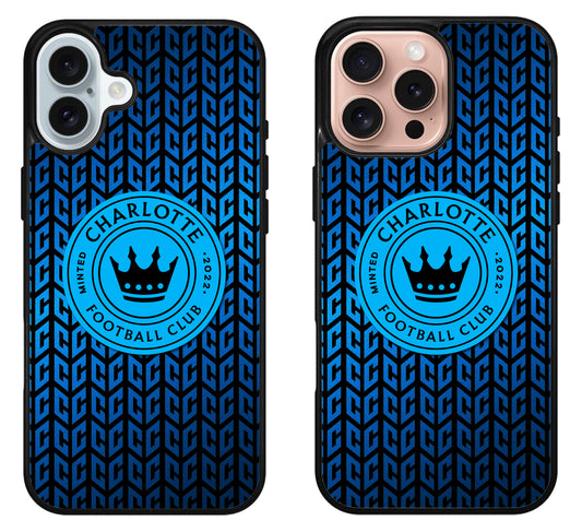 Charlotte FC Cover iPhone 16 | 16 Plus | 16 Pro | 16 Pro Max Case