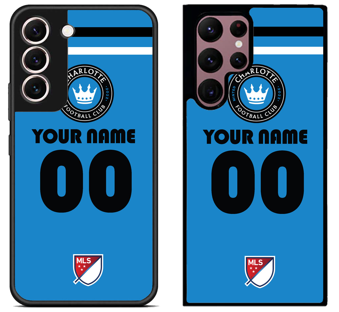 Custom Personalized Charlotte FC MLS Samsung Galaxy S22 | S22+ | S22 Ultra Case