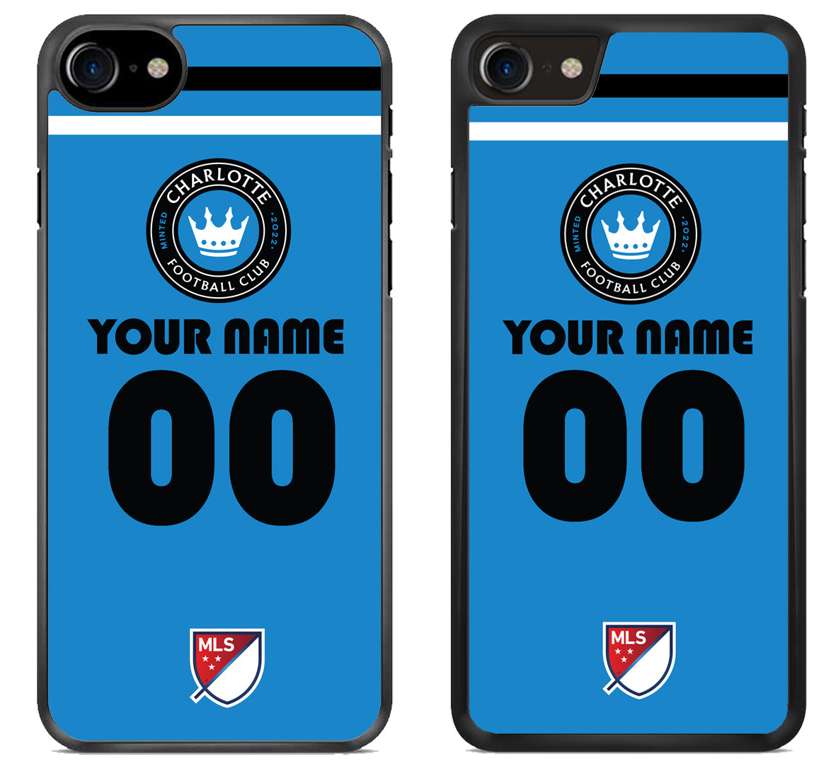 Custom Personalized Charlotte FC MLS iPhone SE 2020 | iPhone SE 2022 Case