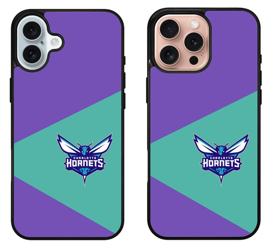 Charlotte Hornets Cool iPhone 16 | 16 Plus | 16 Pro | 16 Pro Max Case