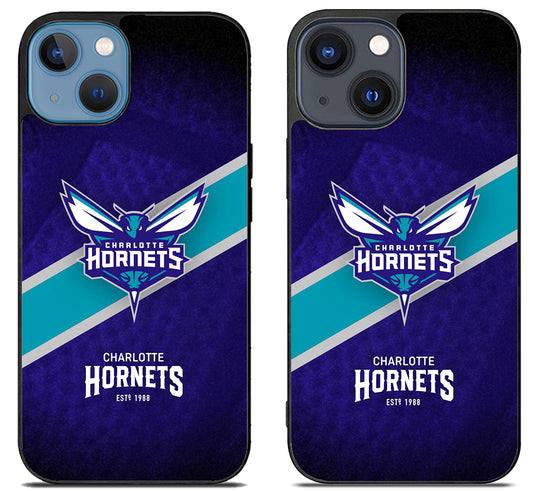 Charlotte Hornets Cover Logo iPhone 15 | iPhone 15 Plus Case
