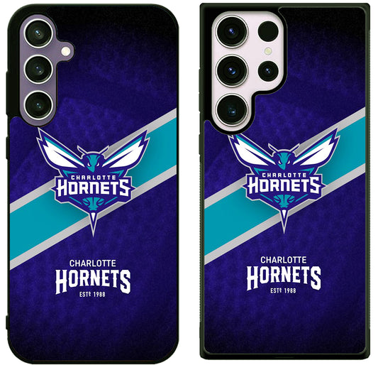 Charlotte Hornets Cover Logo Samsung Galaxy S25 | S25+ | S25 Ultra Case