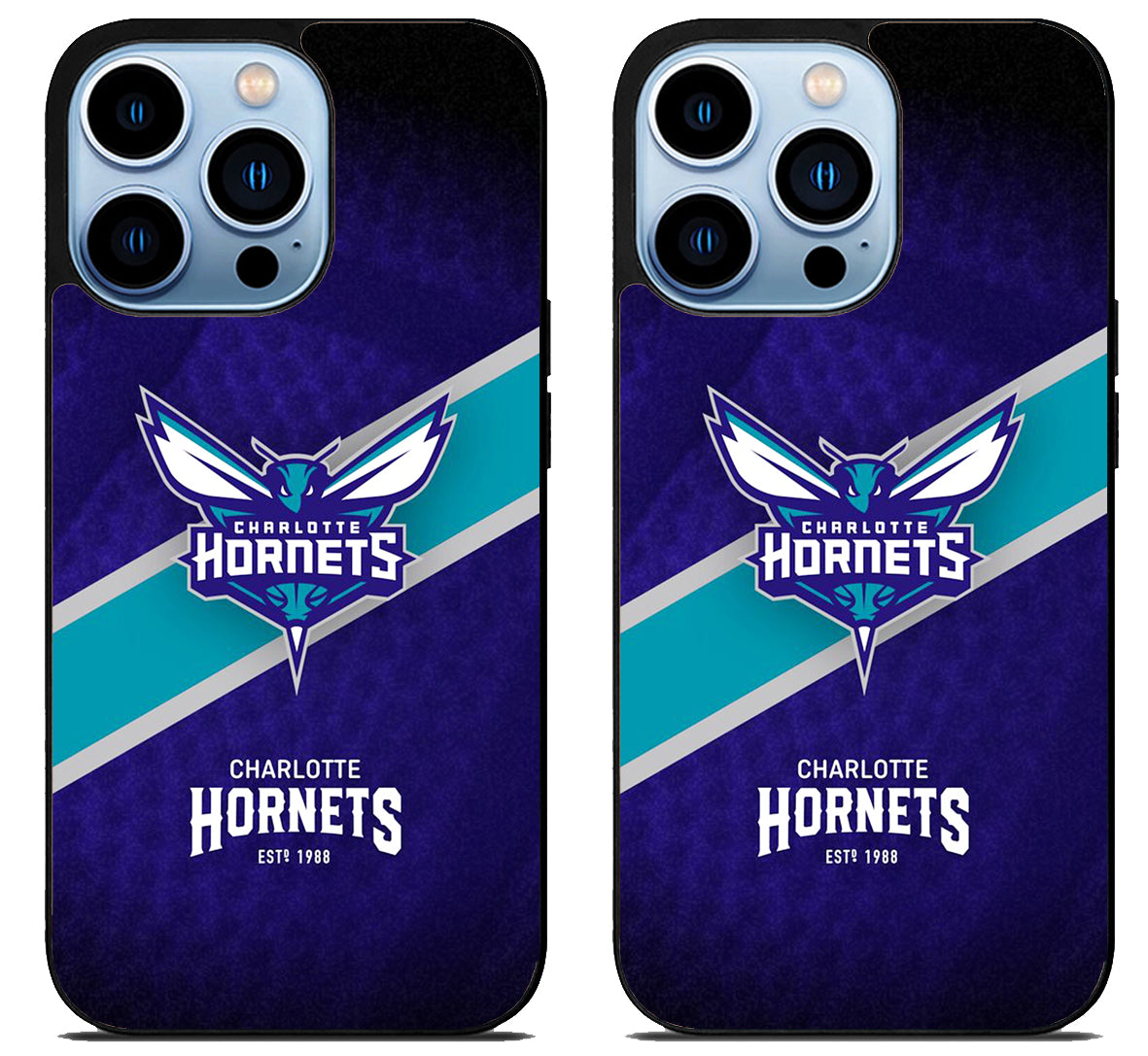 Charlotte Hornets Cover Logo iPhone 15 Pro | iPhone 15 Pro Max Case