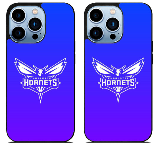 Charlotte Hornets Logo Color iPhone 15 Pro | iPhone 15 Pro Max Case