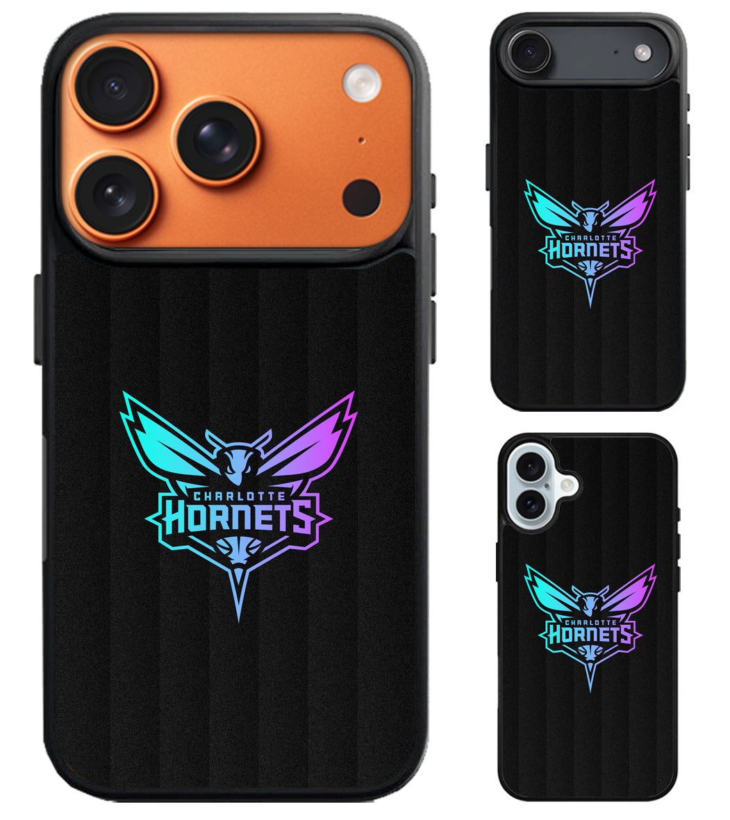 Charlotte Hornets Logo Cool iPhone Air | iPhone 17 | 17 Pro | 17 Pro Max Case