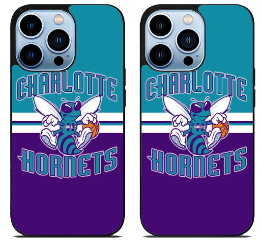 Charlotte Hornets Stripe iPhone 15 Pro | iPhone 15 Pro Max Case