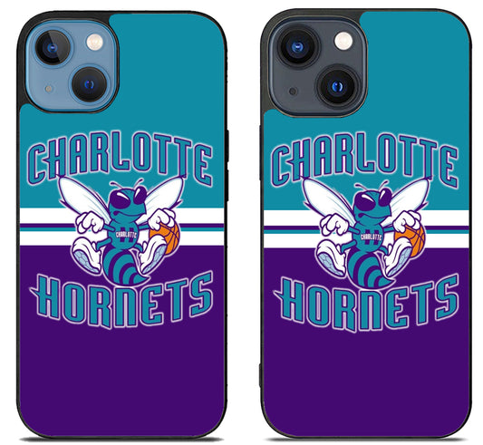 Charlotte Hornets Stripe iPhone 15 | iPhone 15 Plus Case
