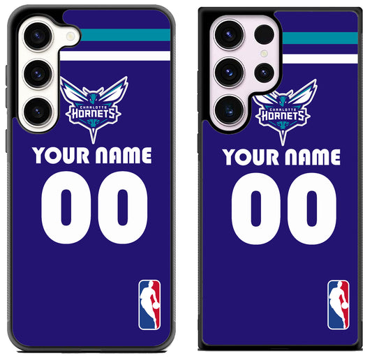 Custom Personalized Charlotte Hornets NBA Samsung Galaxy S23 | S23+ | S23 Ultra Case