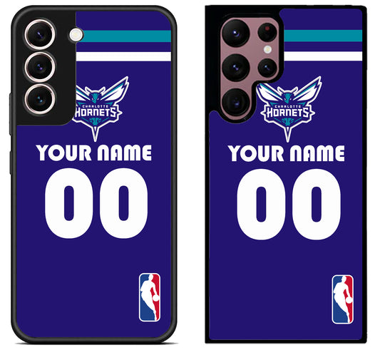 Custom Personalized Charlotte Hornets NBA Samsung Galaxy S22 | S22+ | S22 Ultra Case