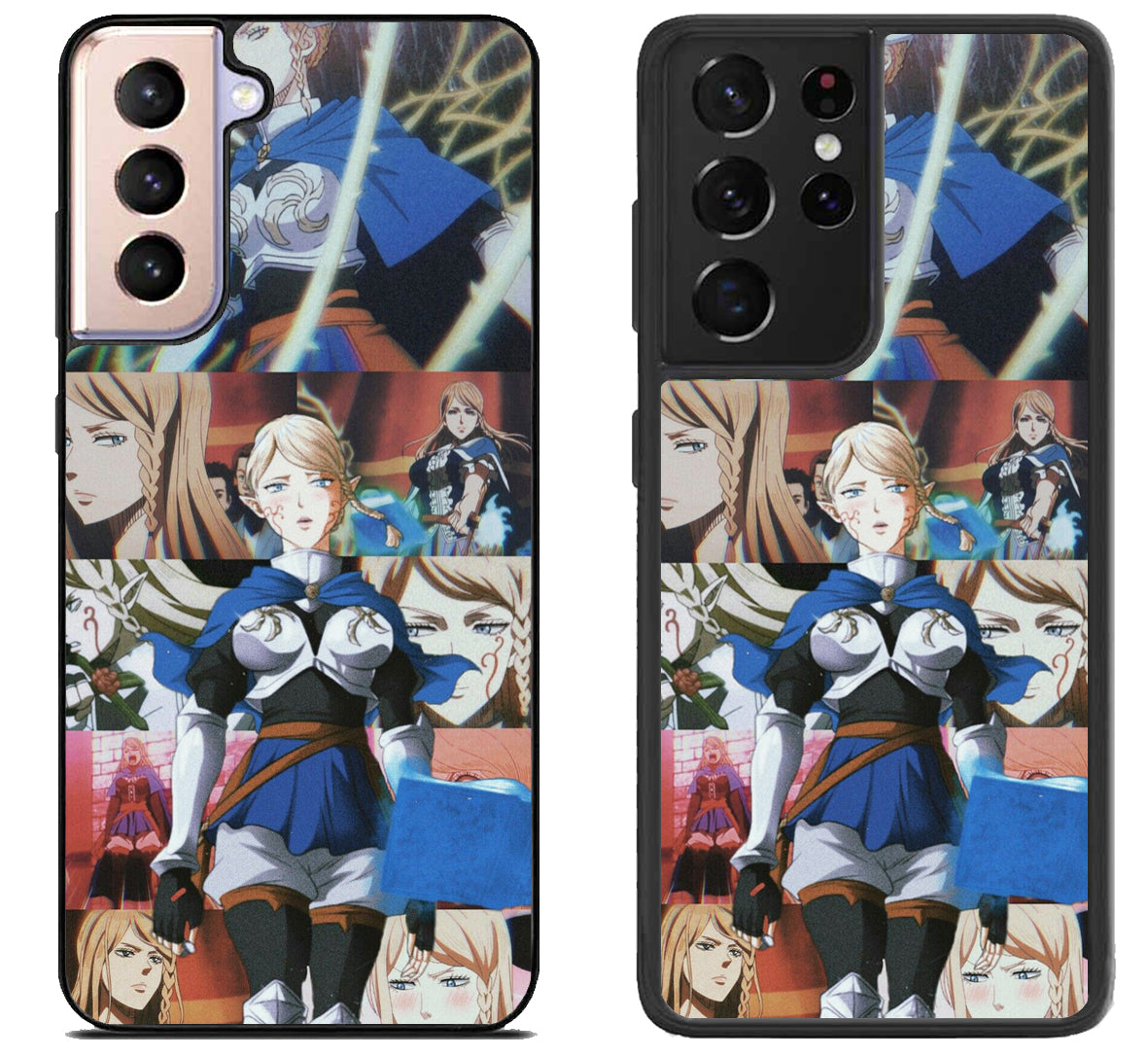 Charlotte Roselei Black Clover Collage Samsung Galaxy S21 | S21 FE | S21+ | S21 Ultra Case
