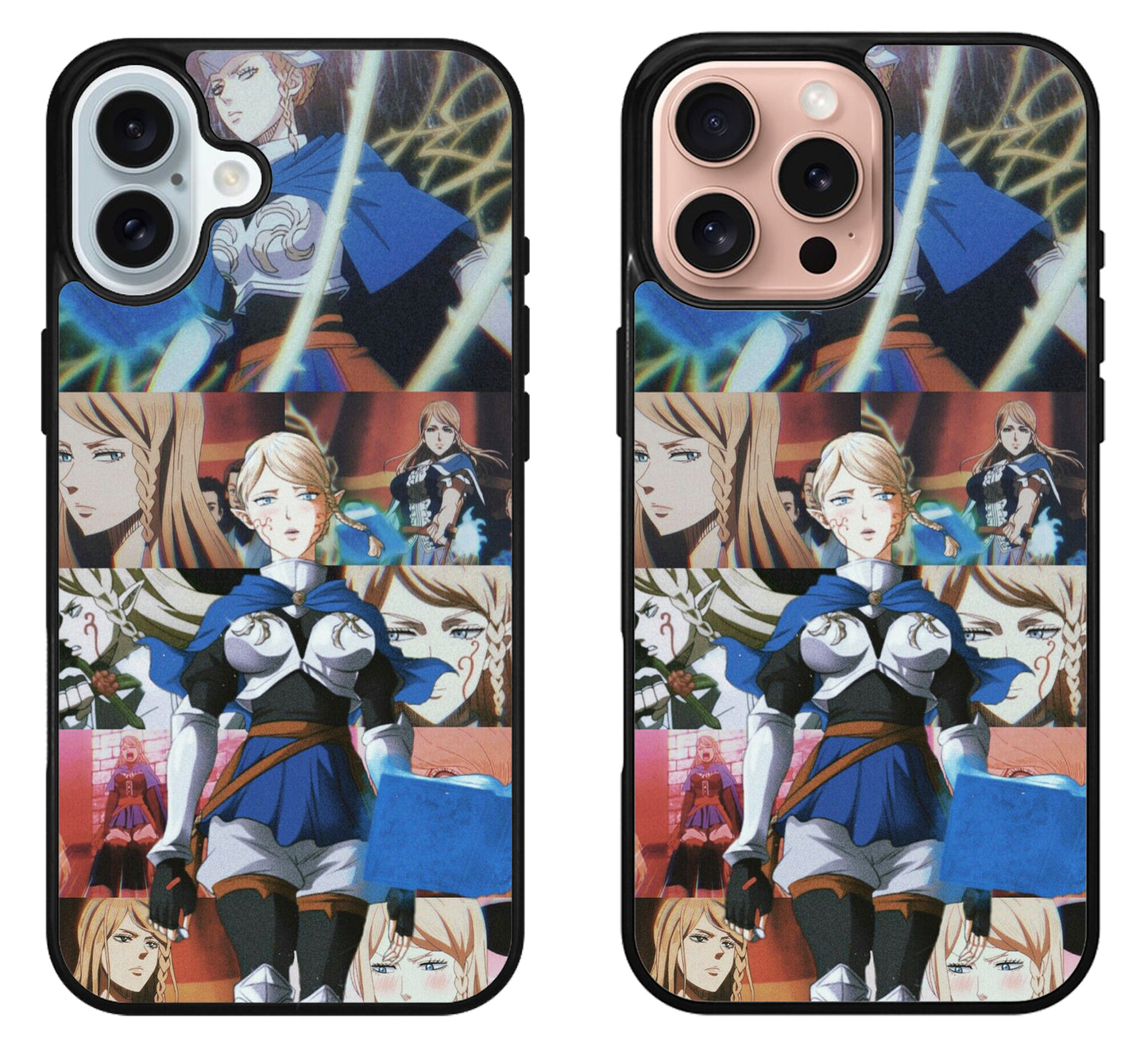 Charlotte Roselei Black Clover Collage iPhone 16 | 16 Plus | 16 Pro | 16 Pro Max Case