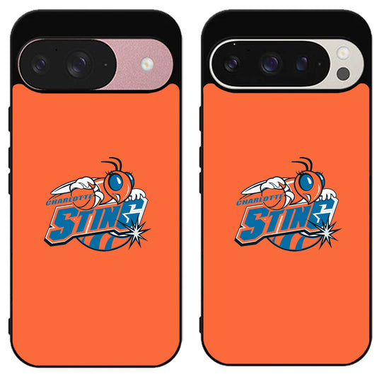 Charlotte Sting Logo Google Pixel 9 | 9 Pro | 9 Pro XL Case