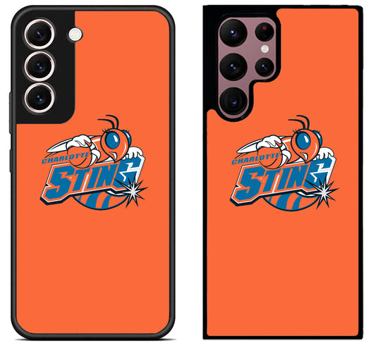 Charlotte Sting Logo Samsung Galaxy S22 | S22+ | S22 Ultra Case