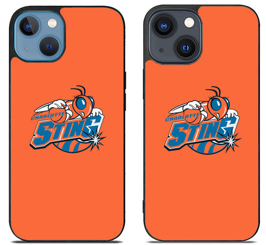 Charlotte Sting Logo iPhone 15 | iPhone 15 Plus Case