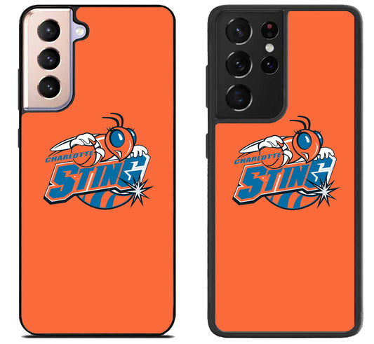 Charlotte Sting Logo Samsung Galaxy S21 | S21 FE | S21+ | S21 Ultra Case