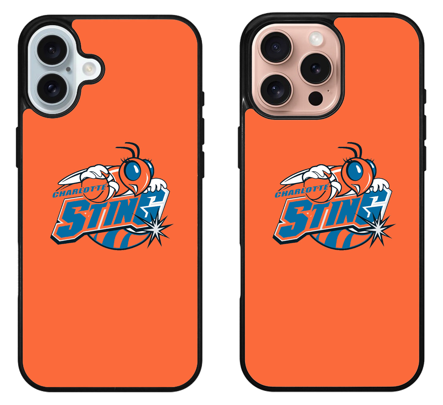 Charlotte Sting Logo iPhone 16 | 16 Plus | 16 Pro | 16 Pro Max Case