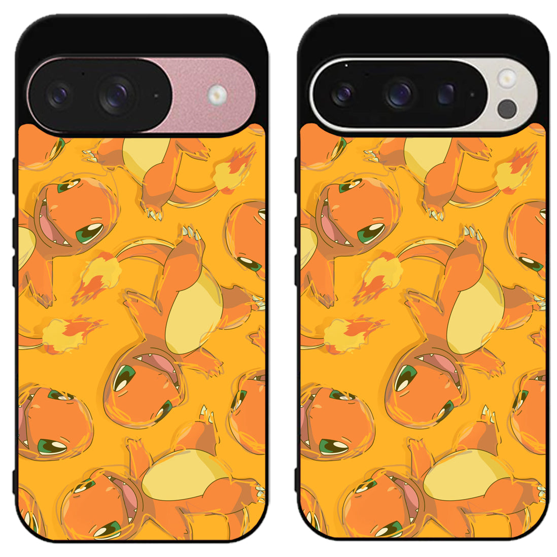 Charmander Pokemon Collage Google Pixel 9 | 9 Pro | 9 Pro XL Case