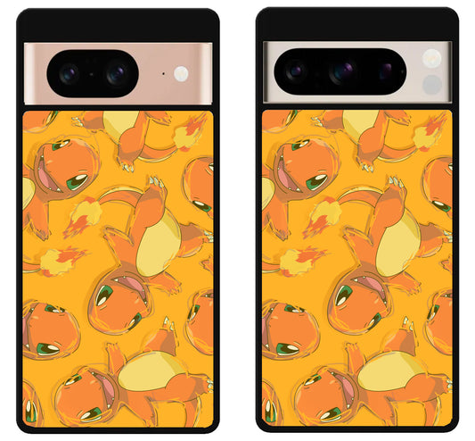 Charmander Pokemon Collage Google Pixel 8 | 8 Pro Case
