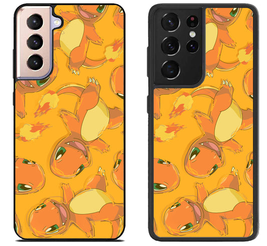 Charmander Pokemon Collage Samsung Galaxy S21 | S21 FE | S21+ | S21 Ultra Case