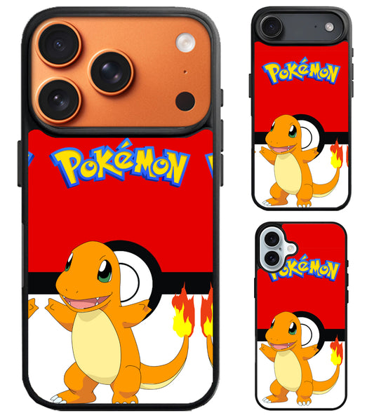 Charmander Pokemon Cover iPhone Air | iPhone 17 | 17 Pro | 17 Pro Max Case