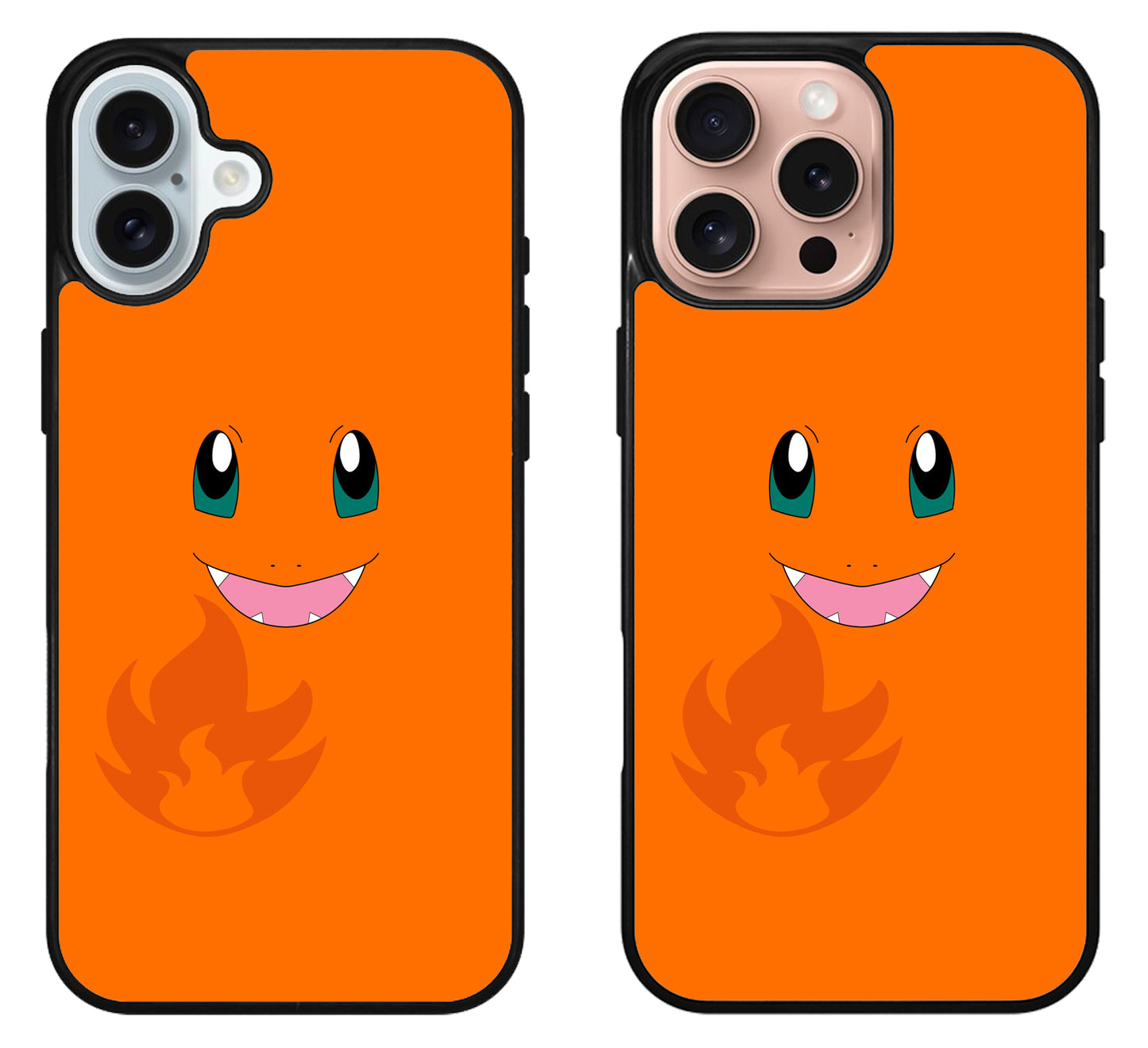 Charmander Pokemon Face iPhone 16 | 16 Plus | 16 Pro | 16 Pro Max Case