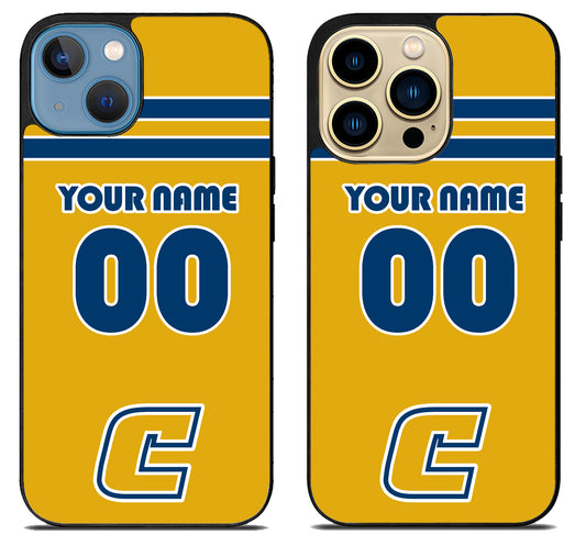 Custom Personalized Chattanooga Mocs iPhone 14 | 14 Plus | 14 Pro | 14 Pro Max Case
